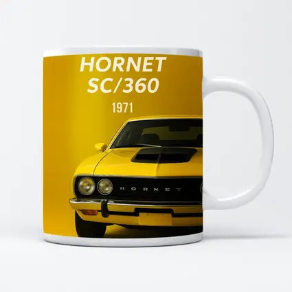 AMC Hornet SC Three Sixty Yellow Background