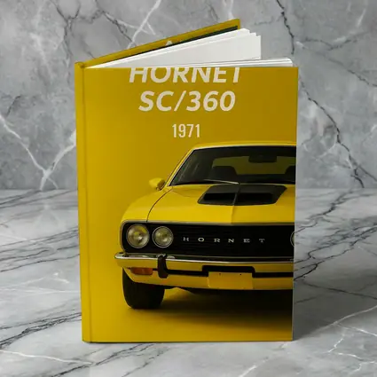 AMC Hornet SC Three Sixty Yellow Background