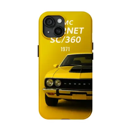 AMC Hornet SC Three Sixty Yellow Background