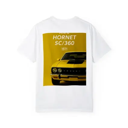 AMC Hornet SC Three Sixty Yellow Background