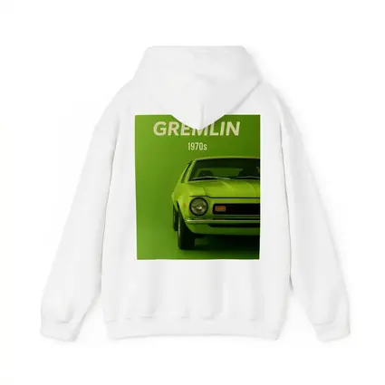 AMC Gremlin Classic Muscle Car Green Background