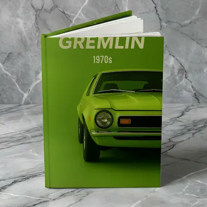 AMC Gremlin Classic Muscle Car Green Background