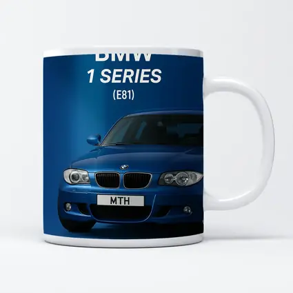 BMW 1 Series E81 Blue Studio
