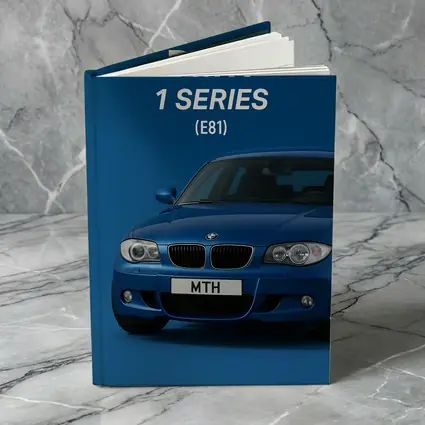 BMW 1 Series E81 Blue Studio