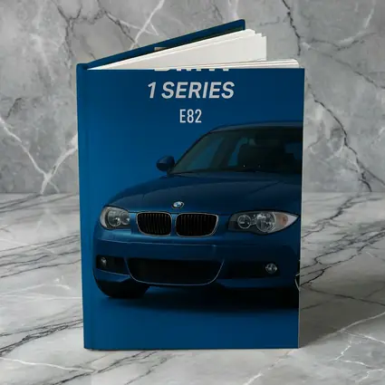 BMW 1 Series E82 Blue Studio