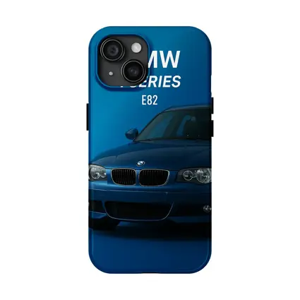 BMW 1 Series E82 Blue Studio