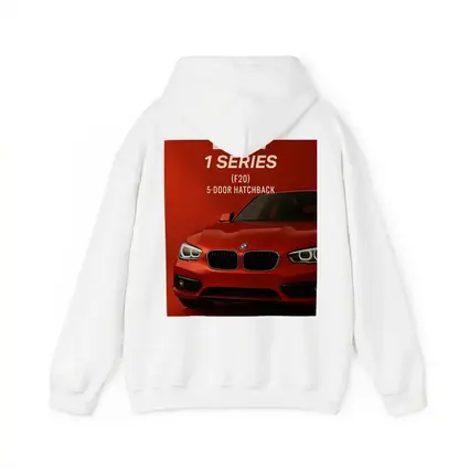 BMW One Series F20 Hatchback Red Background