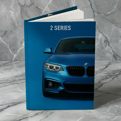 BMW 2 Series Blue Front View