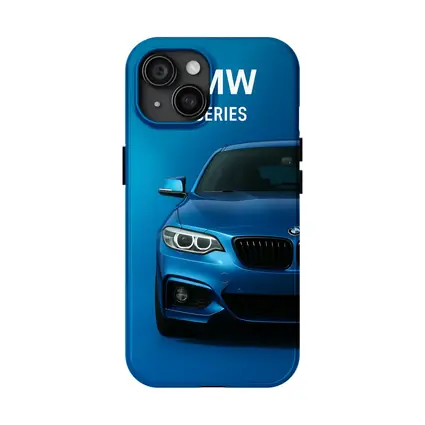 BMW 2 Series Blue Front View