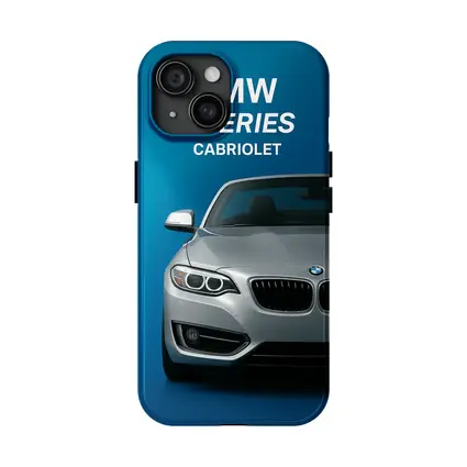 BMW 2 Series Cabriolet Blue Studio