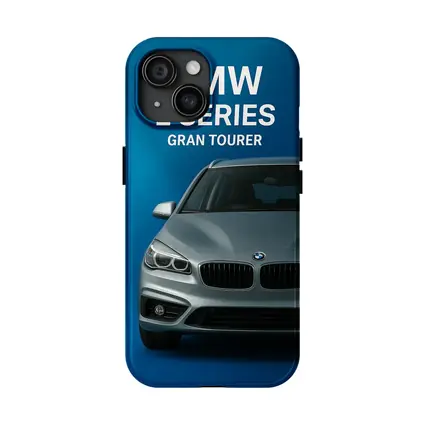 BMW Two Series Gran Tourer Blue Background