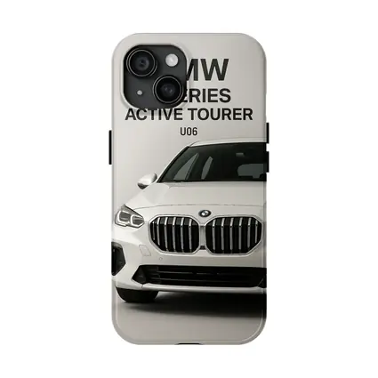 BMW Two Series Active Tourer White Studio