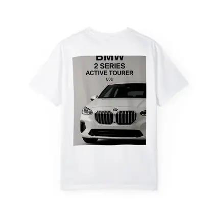 BMW Two Series Active Tourer White Studio