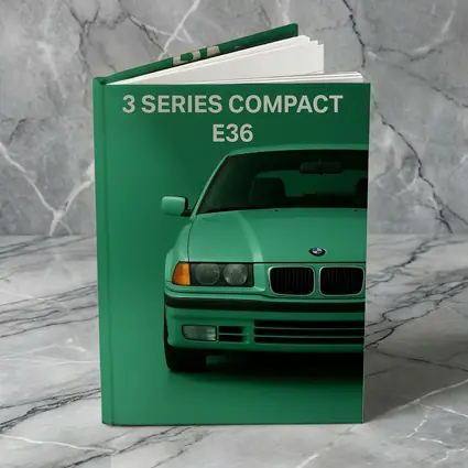 BMW 3 Series E36 Compact Green Art