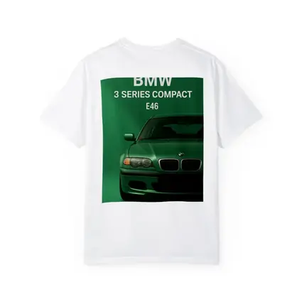 BMW 3 Series Compact E46 Green Background