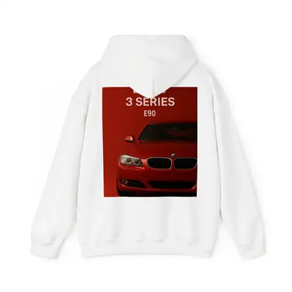 BMW 3 Series E90 Red Background Art