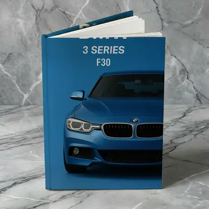 BMW 3 Series F30 Blue Front View