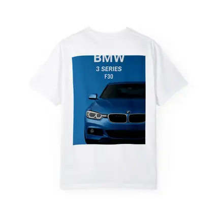 BMW 3 Series F30 Blue Front View
