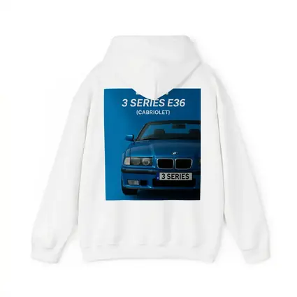 BMW Three Series E36 Cabriolet Blue Art