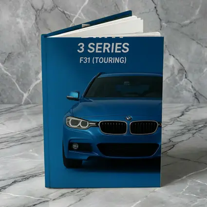 BMW Three Series F31 Touring Blue