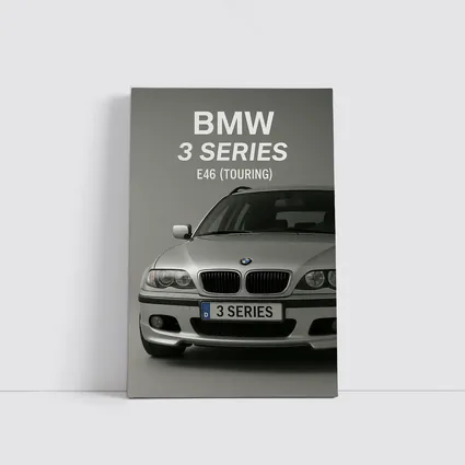 BMW 3 Series E46 Touring Front View