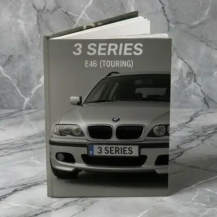 BMW 3 Series E46 Touring Front View