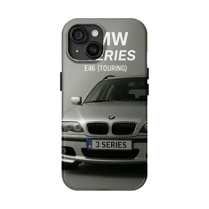 BMW 3 Series E46 Touring Front View