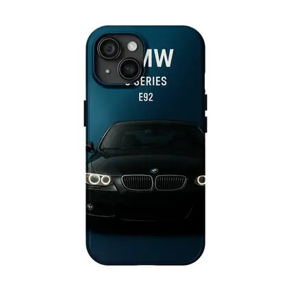 BMW 3 Series E92 Dark Blue Background
