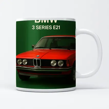 BMW 3 Series E21 Red Green Background