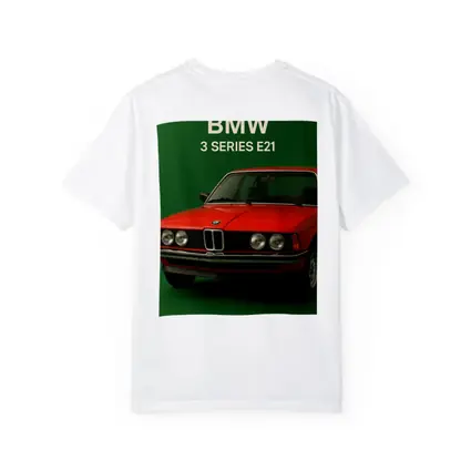 BMW 3 Series E21 Red Green Background
