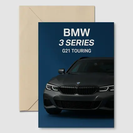 BMW 3 Series G21 Touring Dark Blue