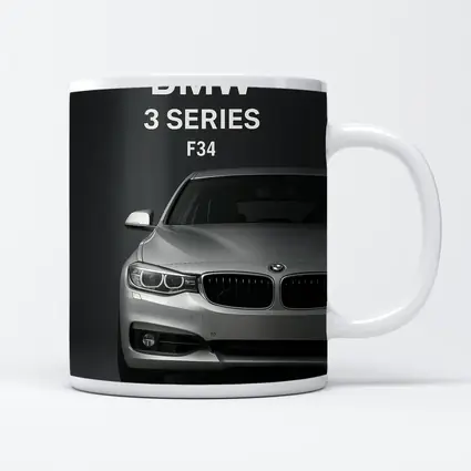 BMW 3 Series F34 Dark Studio Front View