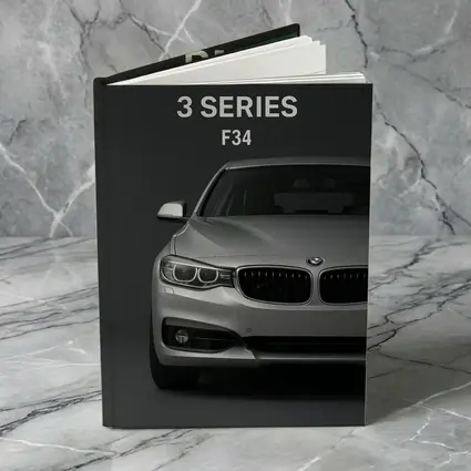 BMW 3 Series F34 Dark Studio Front View