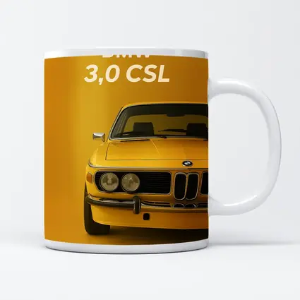 BMW Three Zero CSL Classic Yellow Minimal