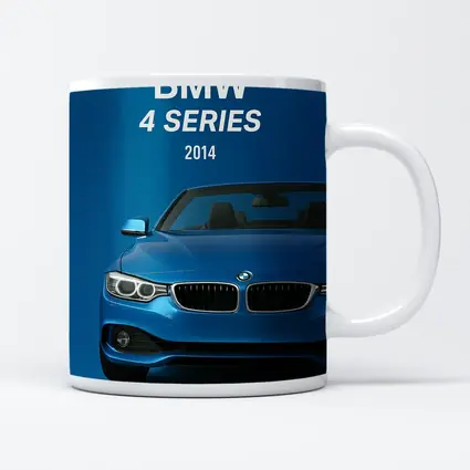 BMW 4 Series 2014 Blue Convertible Front