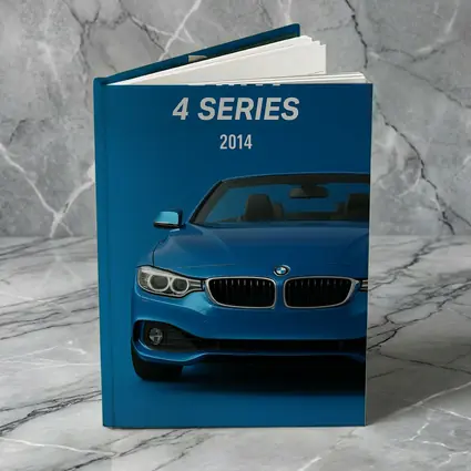 BMW 4 Series 2014 Blue Convertible Front