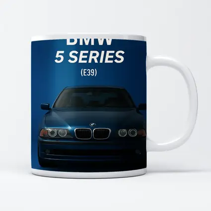BMW Five Series E39 Blue Studio