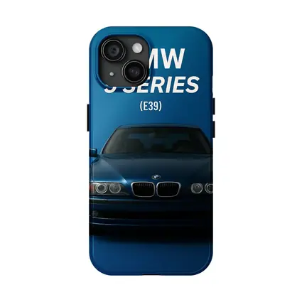 BMW Five Series E39 Blue Studio