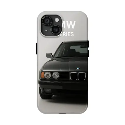 BMW 5 Series Classic Front View Gray
