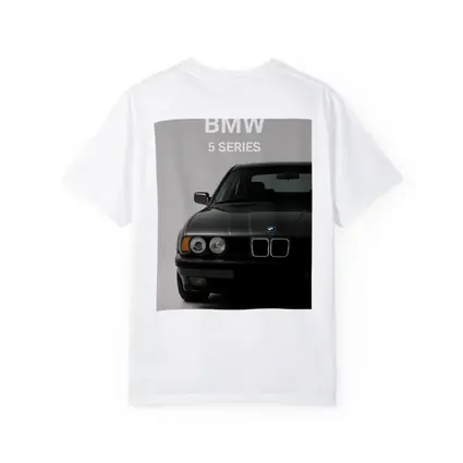 BMW 5 Series Classic Front View Gray