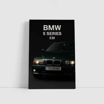 BMW Five Series E39 Touring Dark Background
