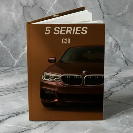 BMW 5 Series G30 Brown Studio