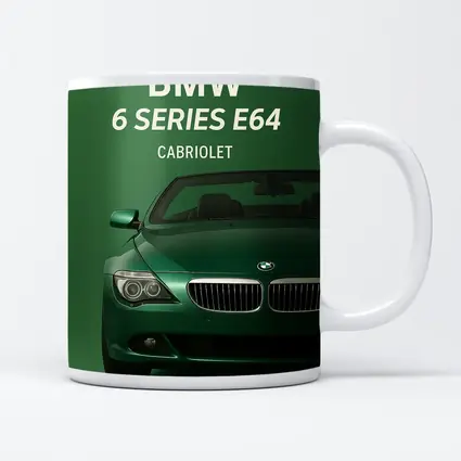 BMW 6 Series E64 Cabriolet Green Art