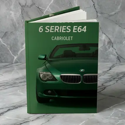 BMW 6 Series E64 Cabriolet Green Art