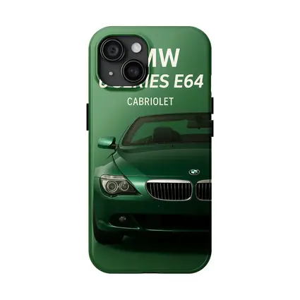 BMW 6 Series E64 Cabriolet Green Art