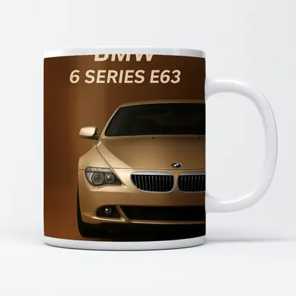 BMW 6 Series E63 Brown Background