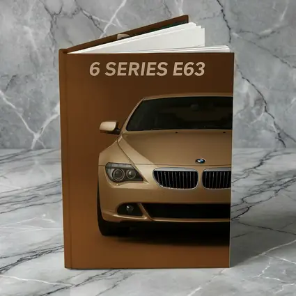 BMW 6 Series E63 Brown Background