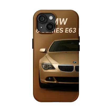 BMW 6 Series E63 Brown Background