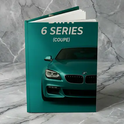 BMW Six Series Coupe Teal Background