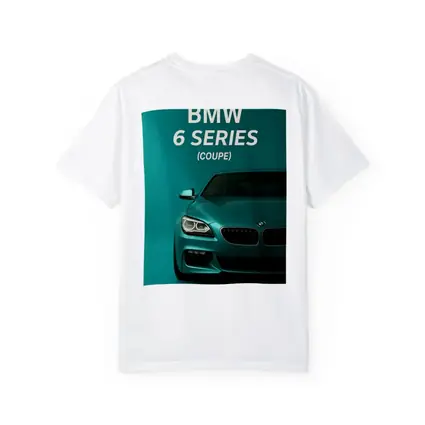 BMW Six Series Coupe Teal Background